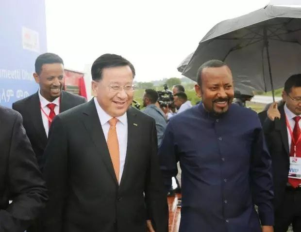 中国铁建党委书记董事长戴和根在埃塞俄比亚开展系列商务活动