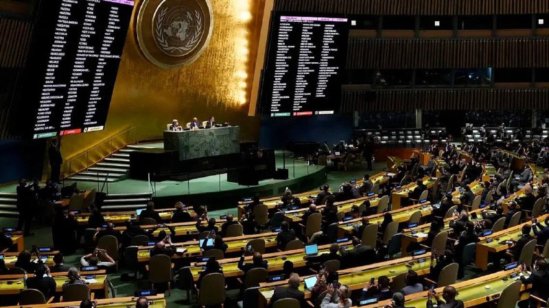 联合国大会历史性投票谴责俄罗斯入侵乌克兰